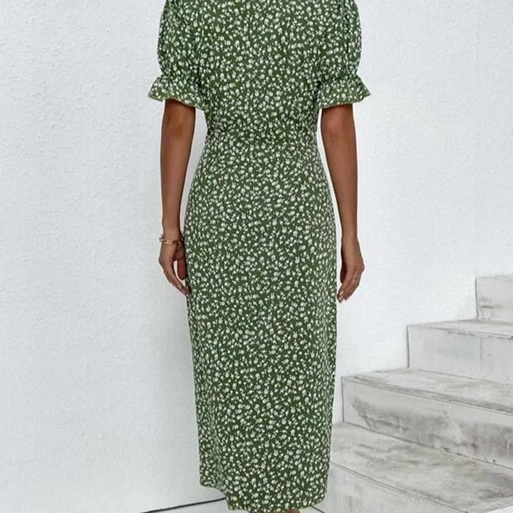 Floral Summer Midi Dress