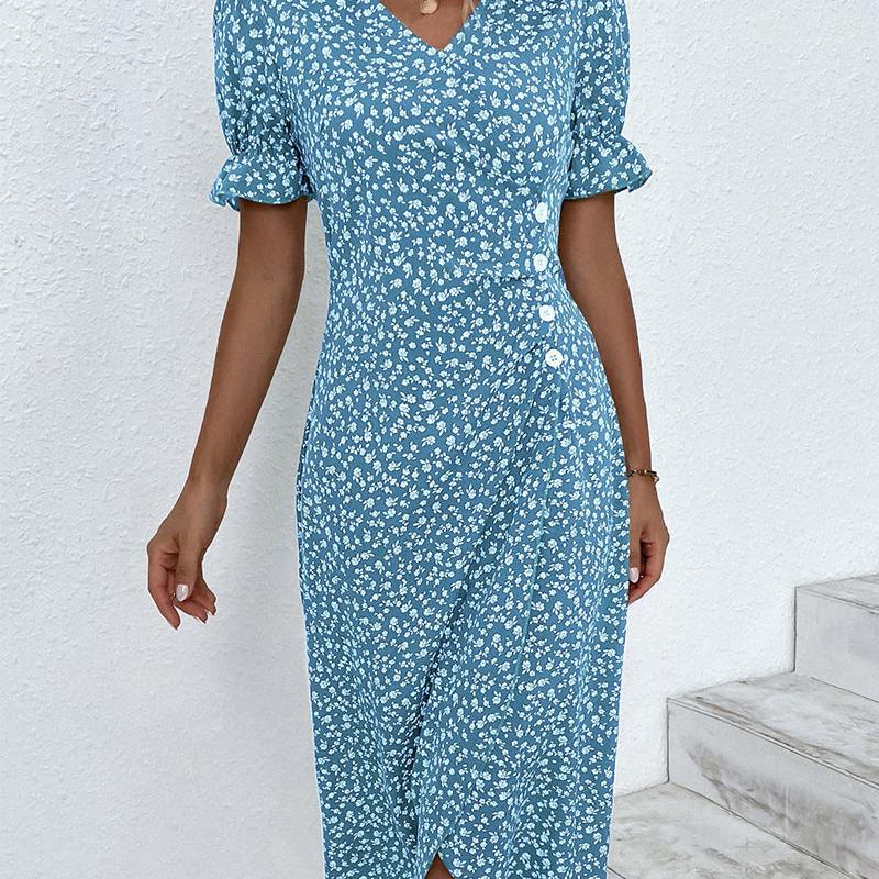 Floral Summer Midi Dress