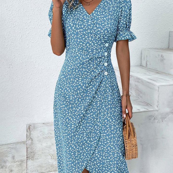 Floral Summer Midi Dress