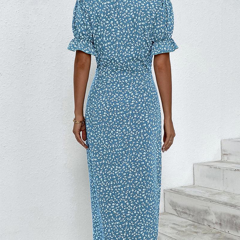 Floral Summer Midi Dress