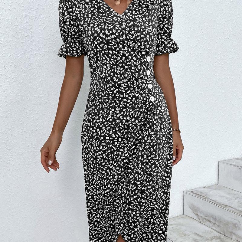 Floral Summer Midi Dress