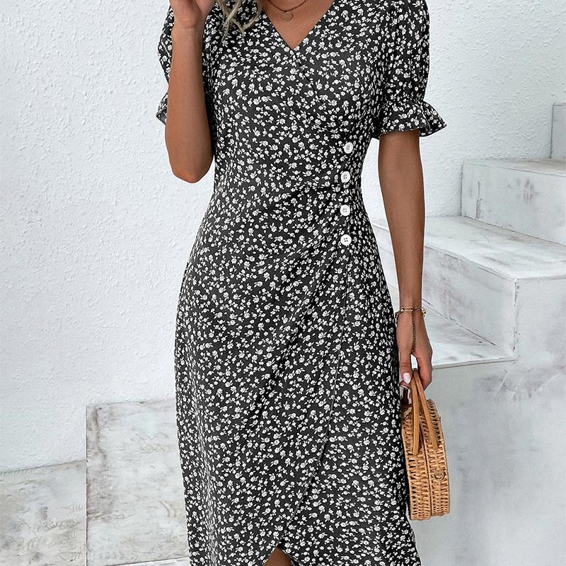 Floral Summer Midi Dress