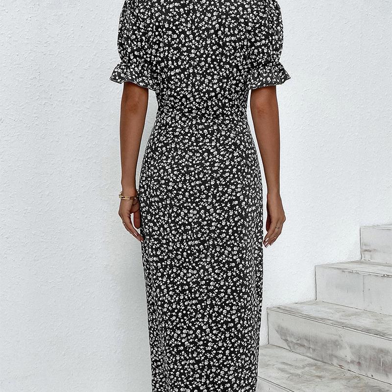 Floral Summer Midi Dress