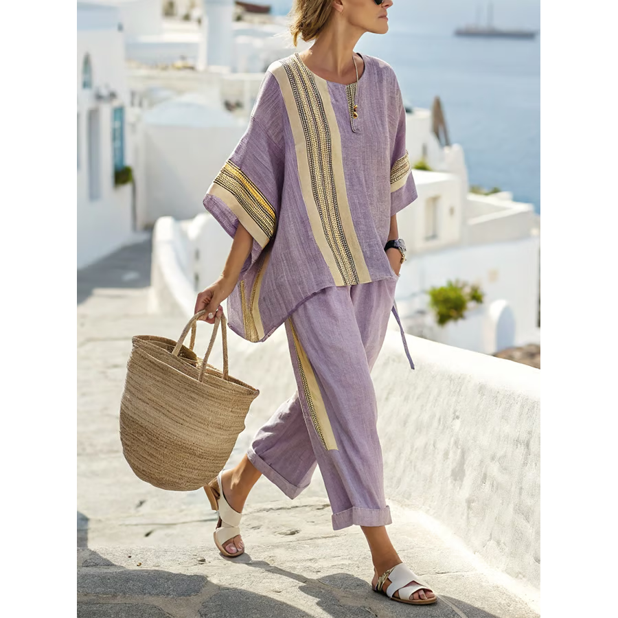 Relaxed Two-Piece Set