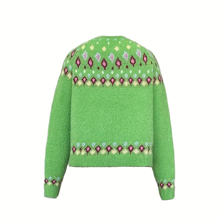 Esme | Nordic Patterned Cardigan