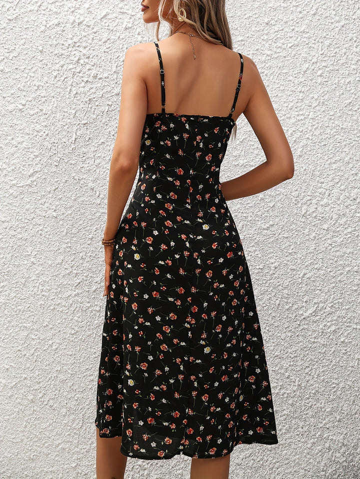 Polka Dot Maxi Dress
