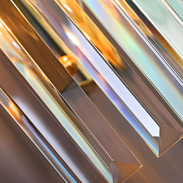 Crystal Wall Light | Modern Stainless Steel Sconce