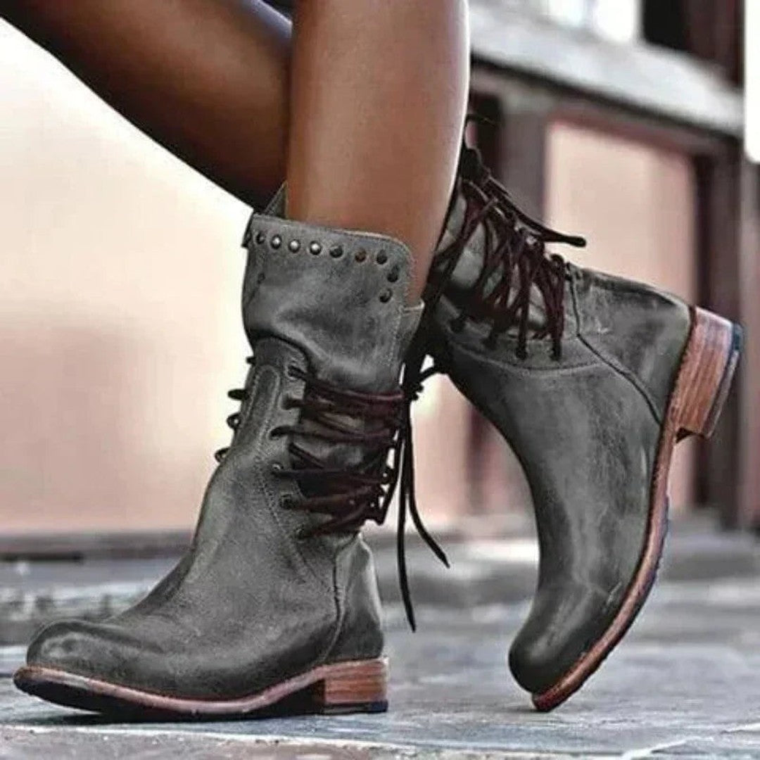 C&M® | Stylish Leather Boots Carol & Margaret Wilmington