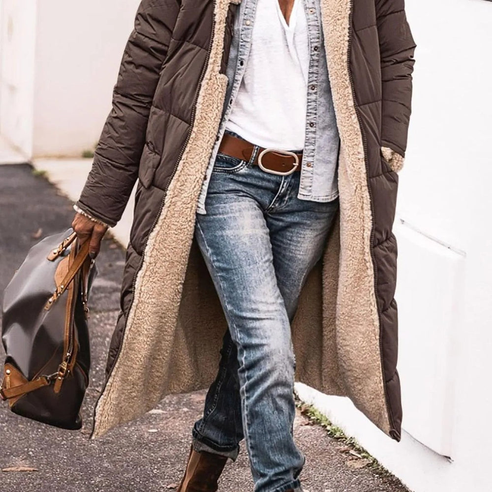 Elara | Reversible Sherpa Coat Carol & Margaret Wilmington