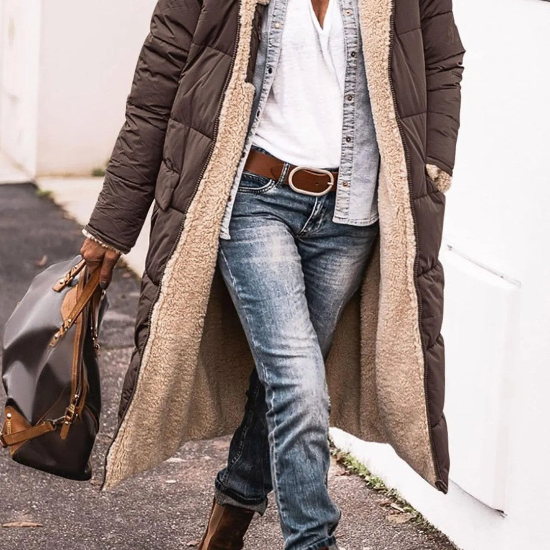 Elara | Reversible Sherpa Coat Carol & Margaret Wilmington