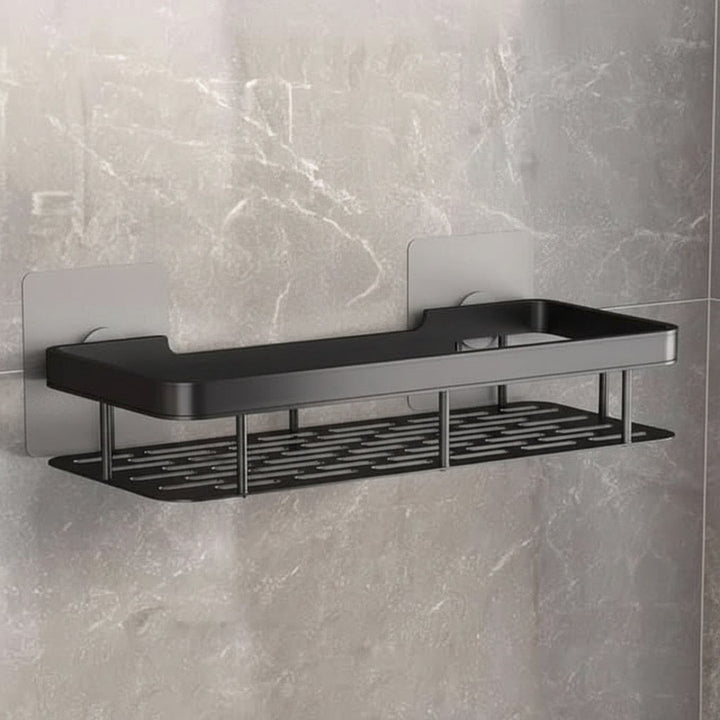 NORDICSHELF - Adhesive Shelf for the Bathroom – Drill-Free & Stylish for Every Bathroom