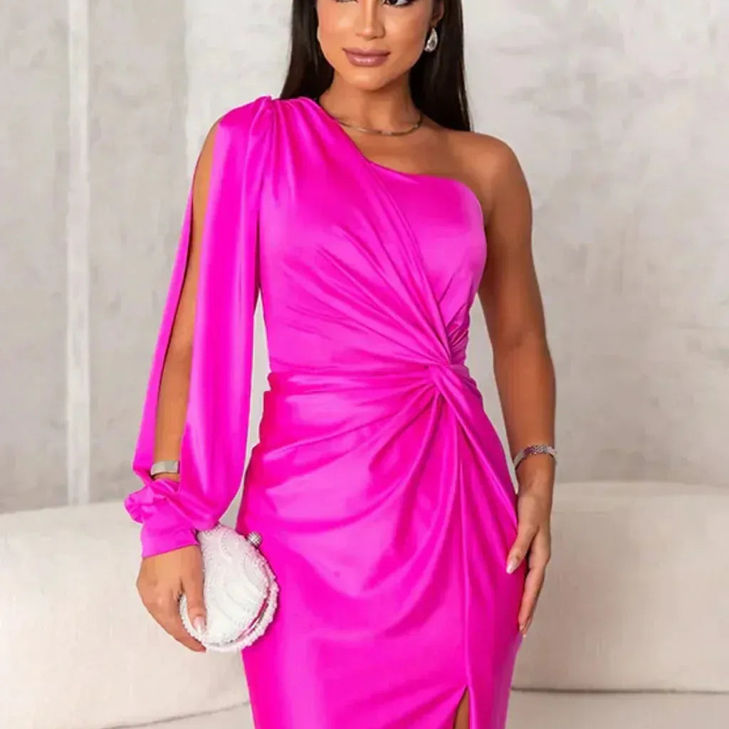 Sleeveless Maxi Dress with Side Split