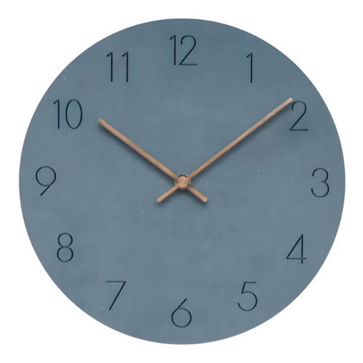 Minimalist Wall Clock | Contemporary Wood Design