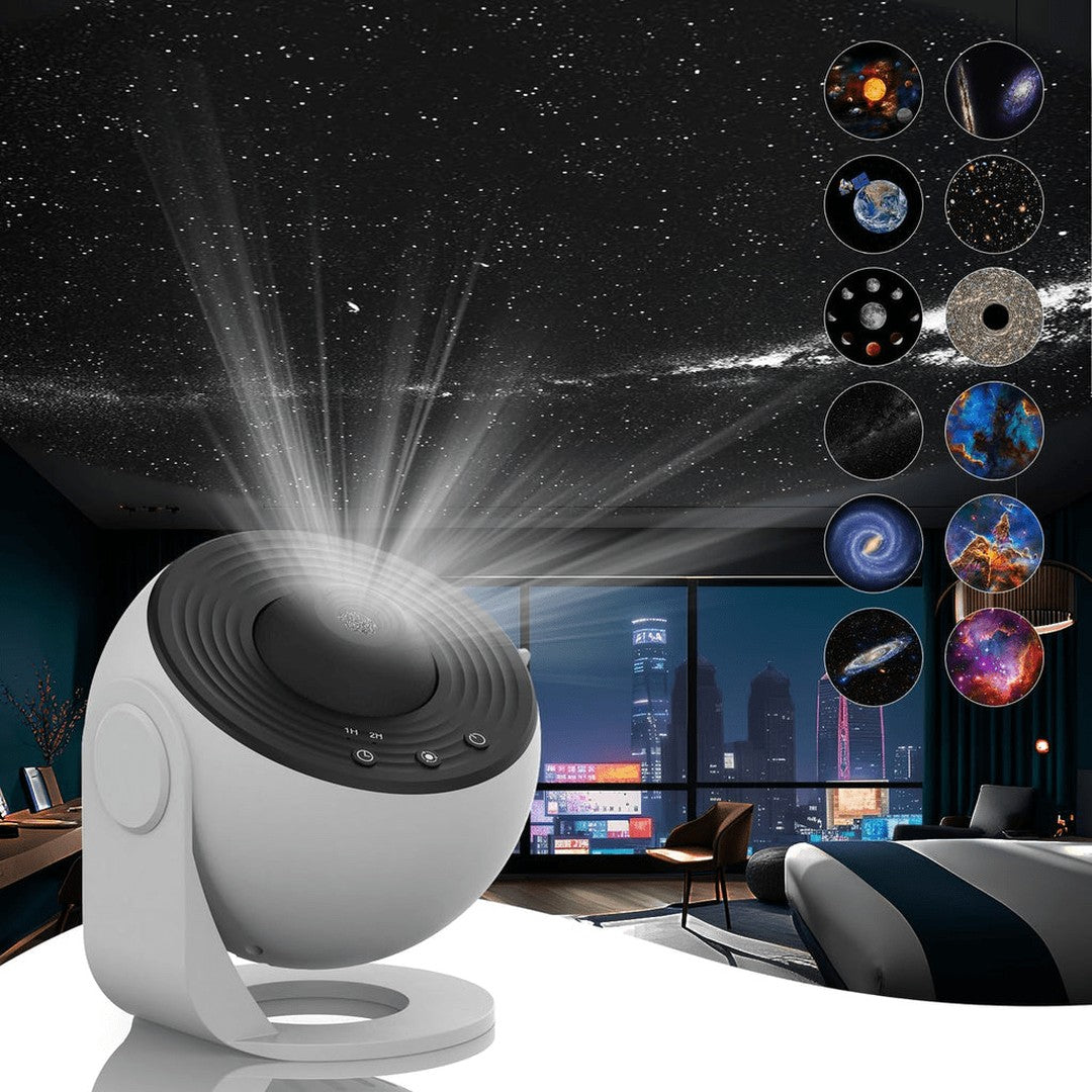 GALAXYSKY – HD Starry Sky Projector with 13 Galaxy Discs