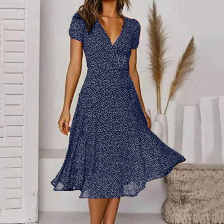 Short Sleeve Everyday Midi Dress