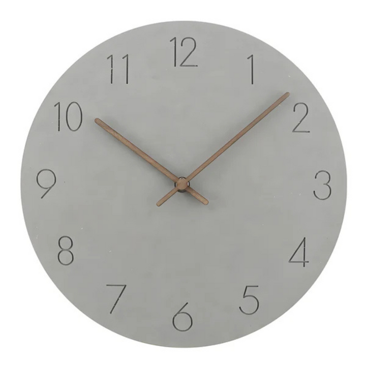 Minimalist Wall Clock | Contemporary Wood Design