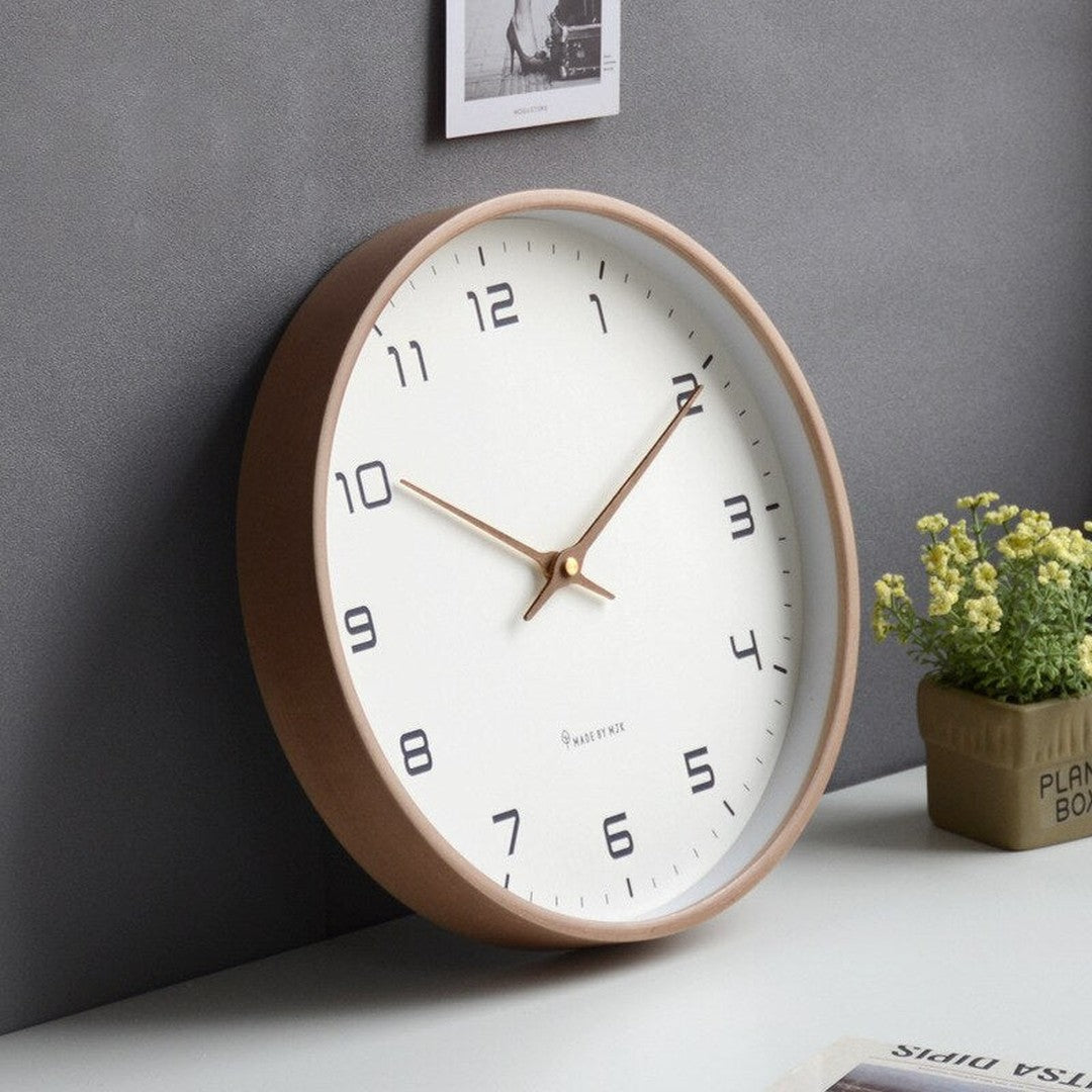 Brehn | Wandklok - Luxora - Noordelijk Design - Massief Hout