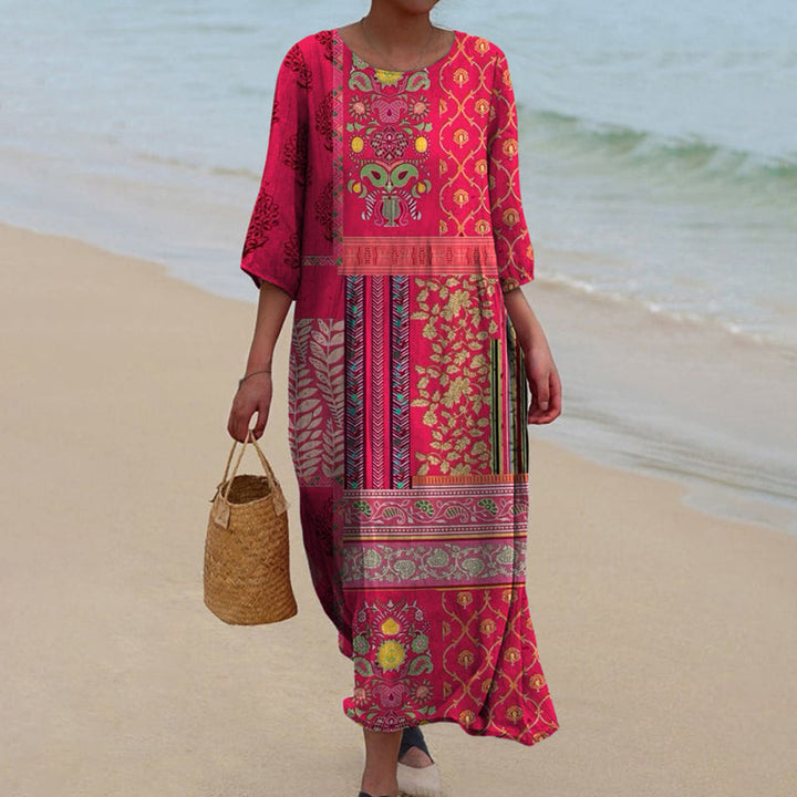 Plus Size Bohemian Summer Dress