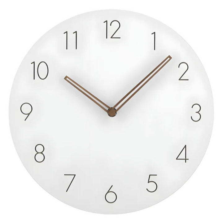 Minimalist Wall Clock | Contemporary Wood Design