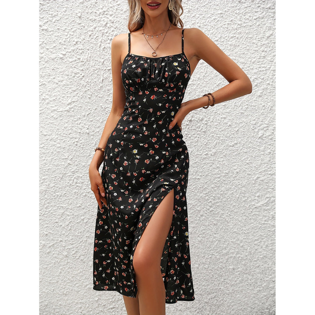 Polka Dot Maxi Dress