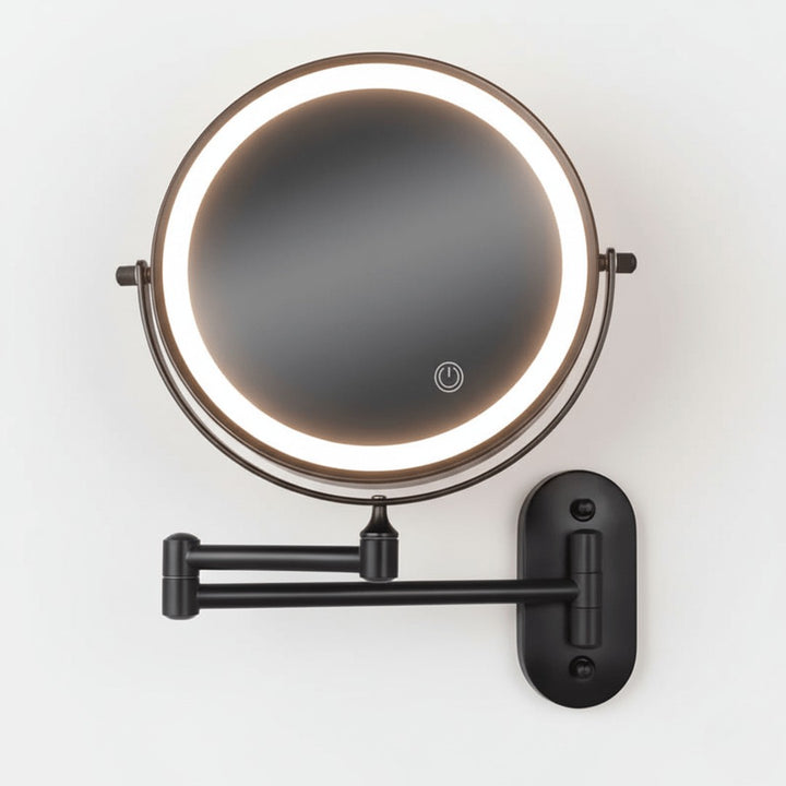 MAGNIFILUX – LED Magnifying Mirror with Adjustable Lighting and Rechargeable Battery