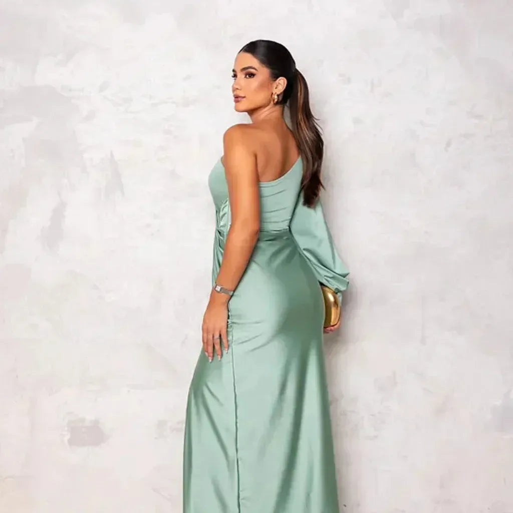 Sleeveless Maxi Dress with Side Split