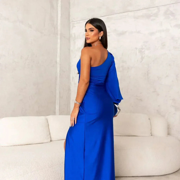 Sleeveless Maxi Dress with Side Split