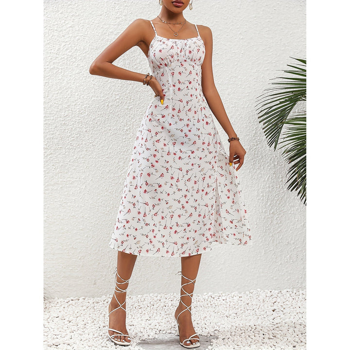 Polka Dot Maxi Dress