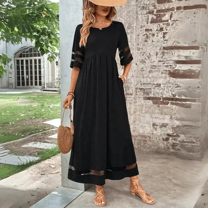 Waist Detail Maxi Dress