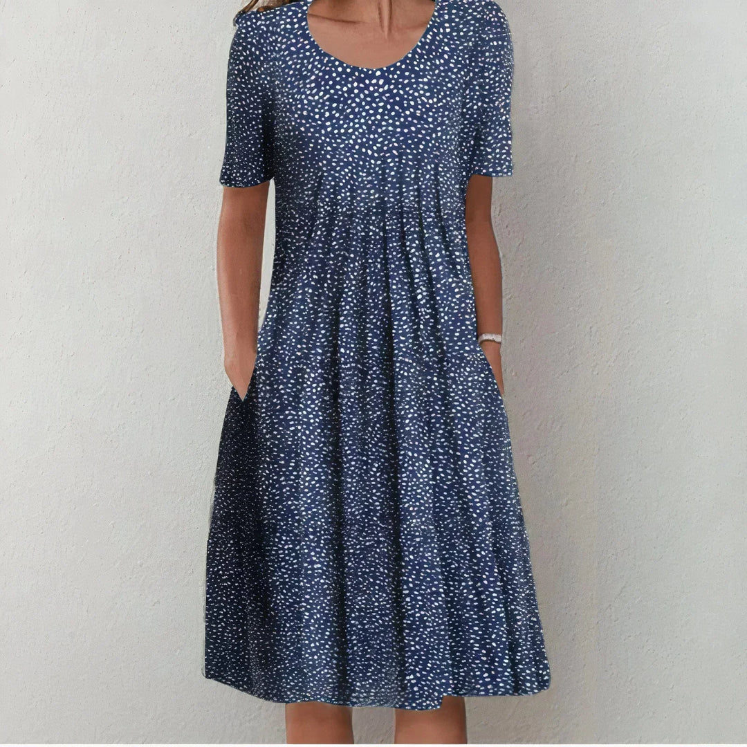 Cotton-Feel Summer Dress