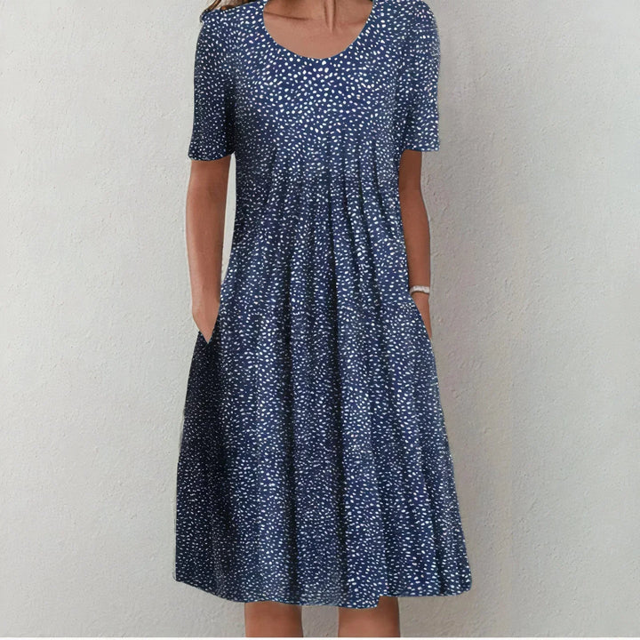 Cotton-Feel Summer Dress