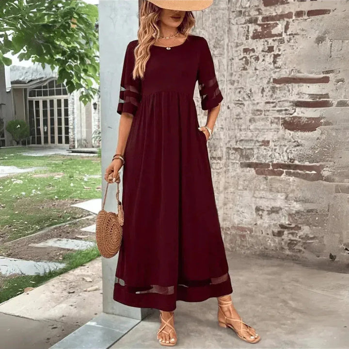Waist Detail Maxi Dress