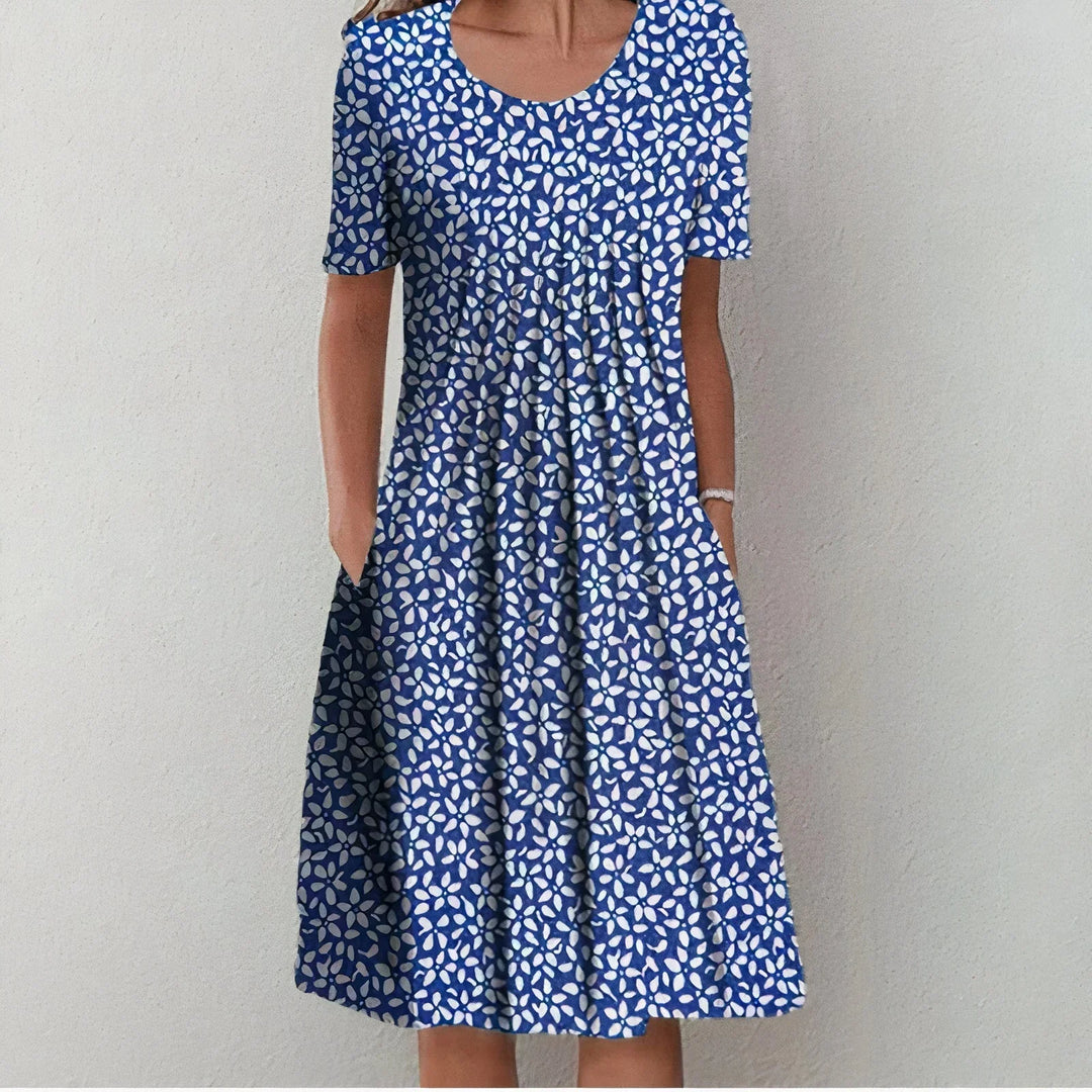 Cotton-Feel Summer Dress