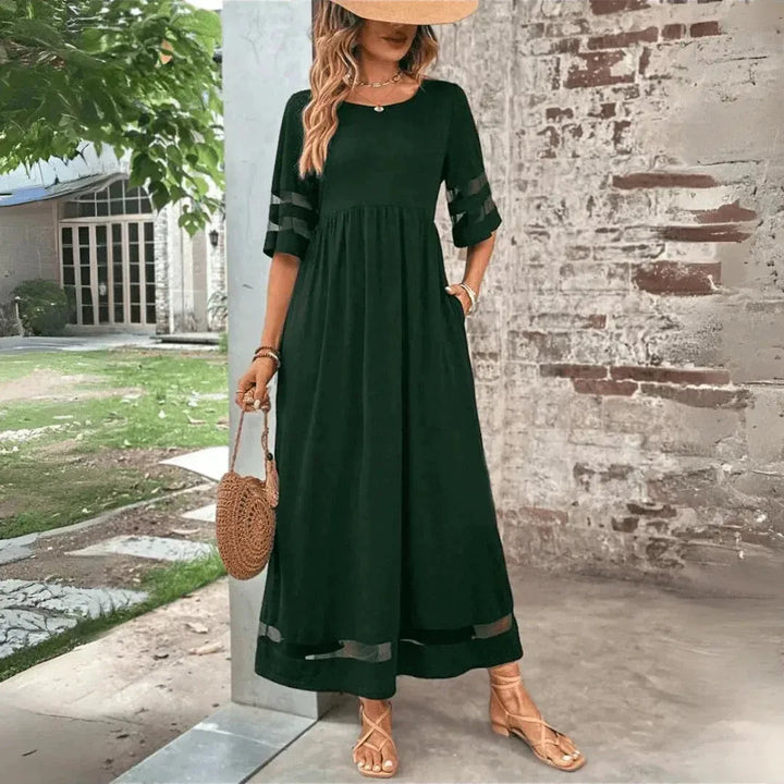 Waist Detail Maxi Dress