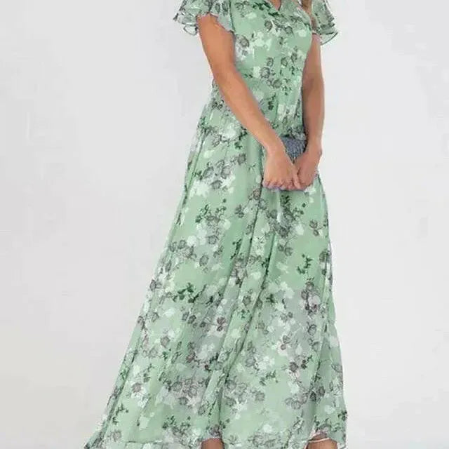 Waist Detail Midi Dress