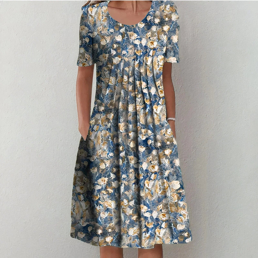 Cotton-Feel Summer Dress