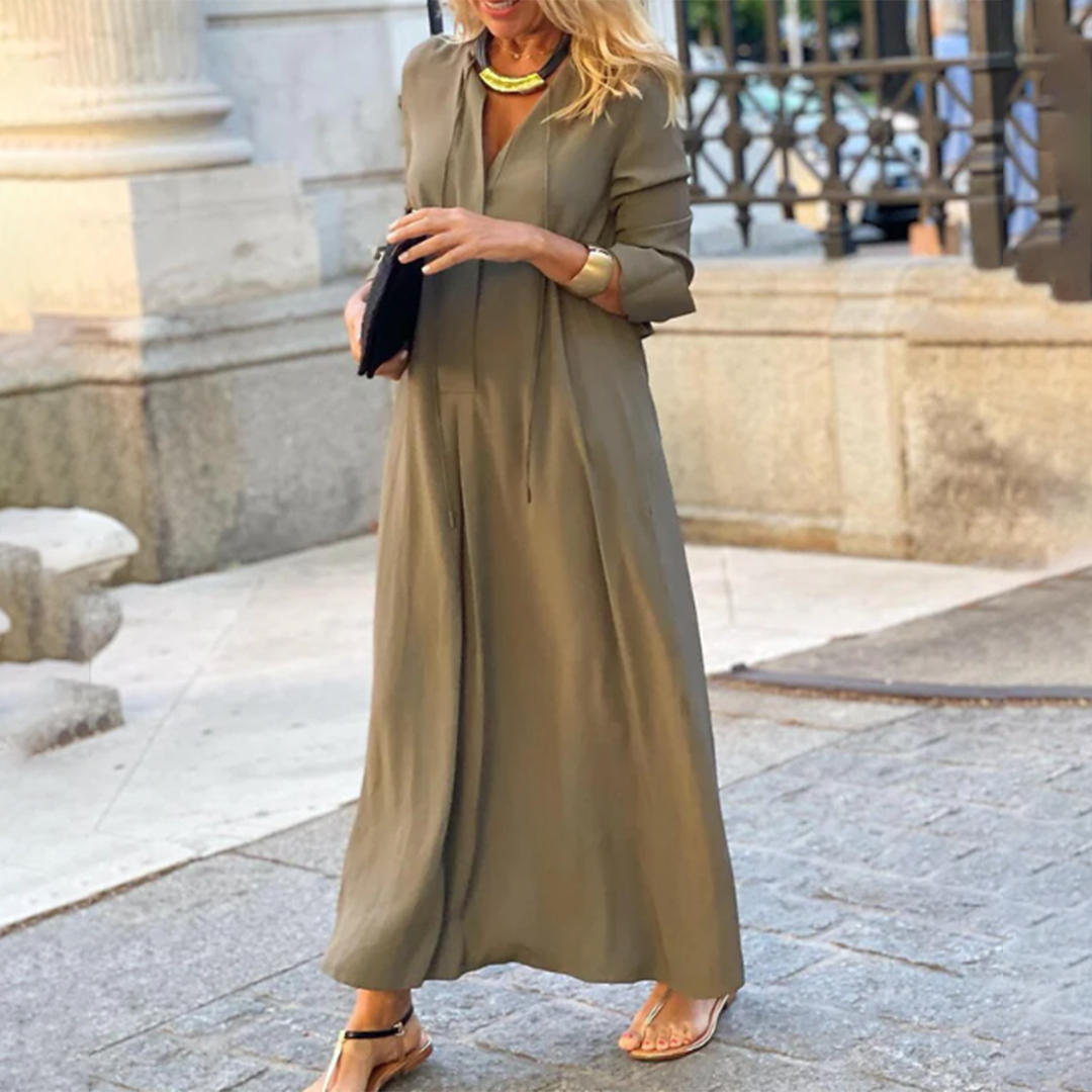 Loose-Fit Maxi Dress