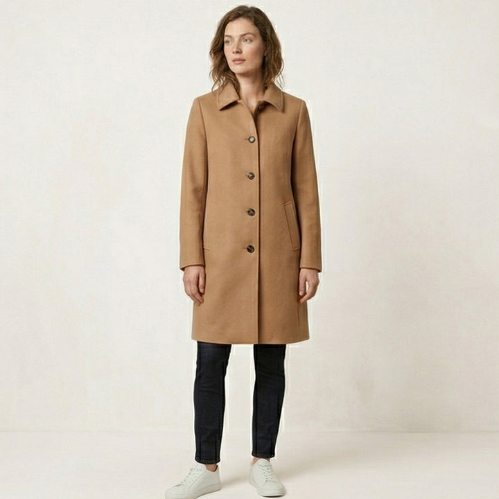 Button Front Coat