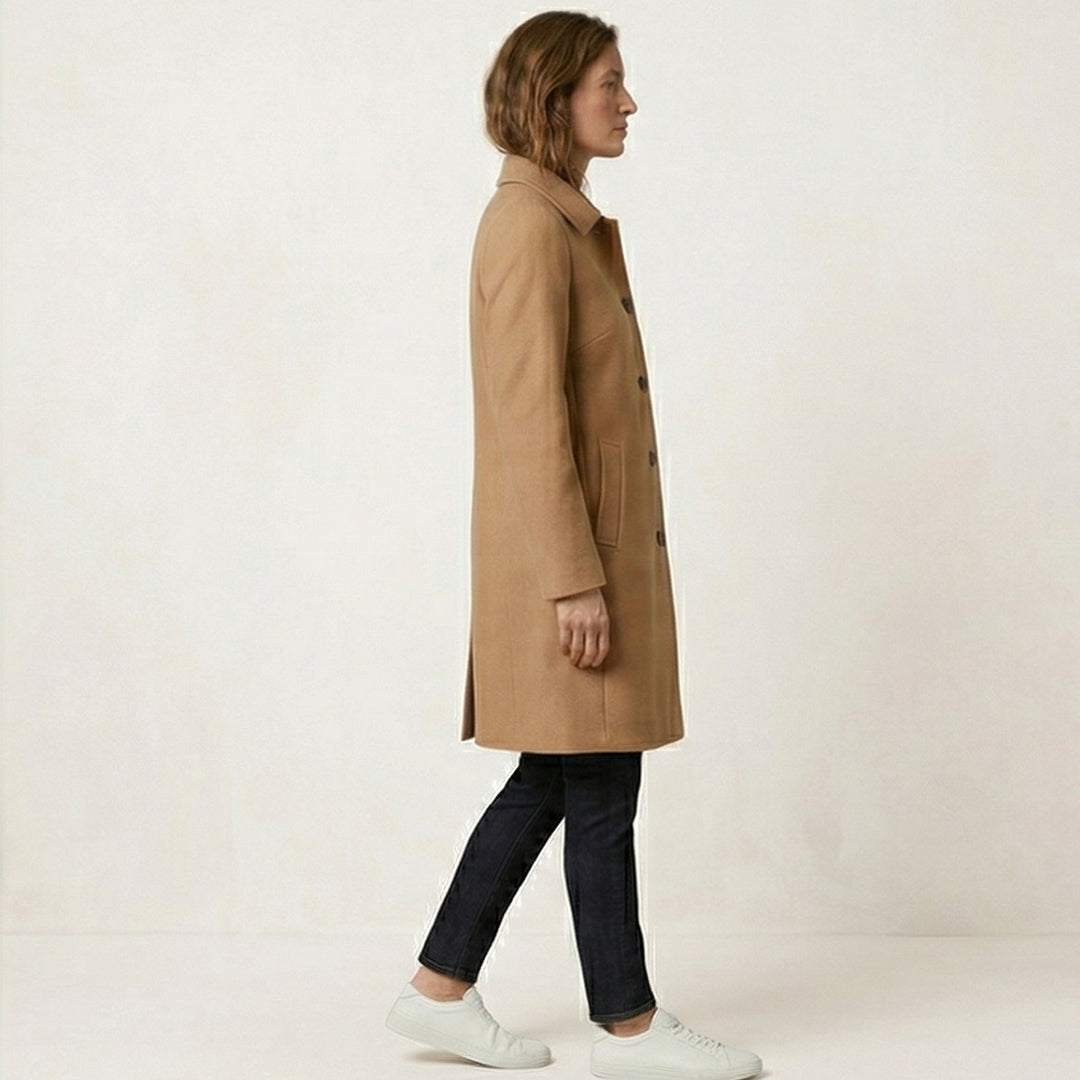Button Front Coat