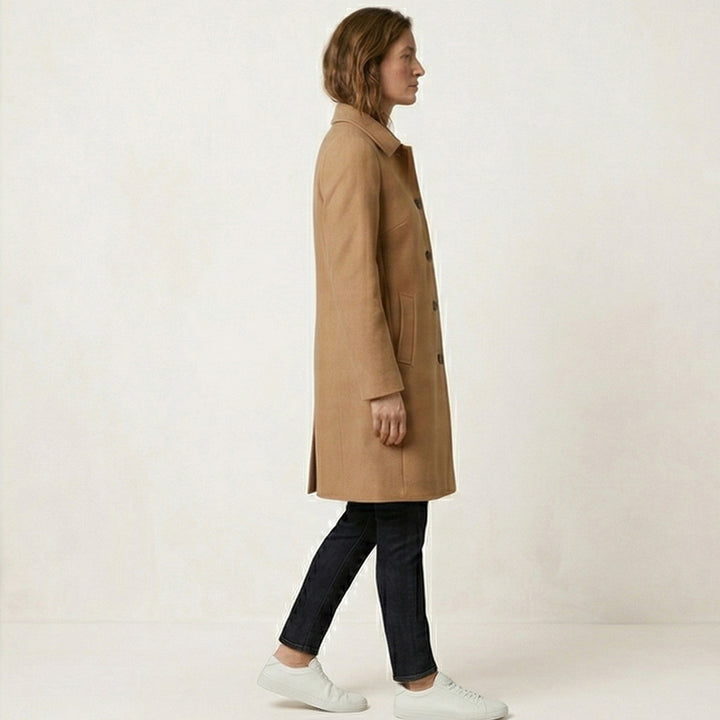 Button Front Coat