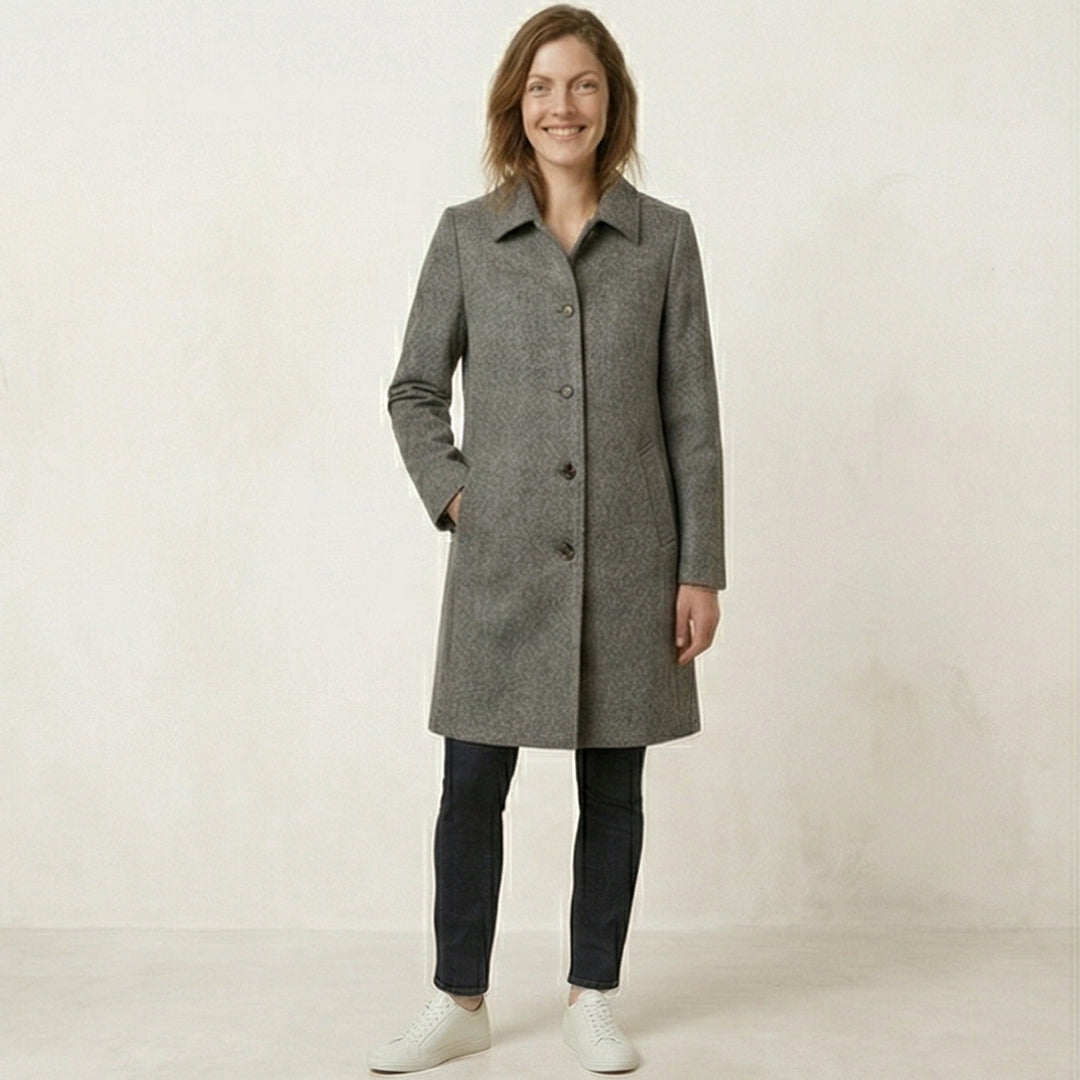 Button Front Coat