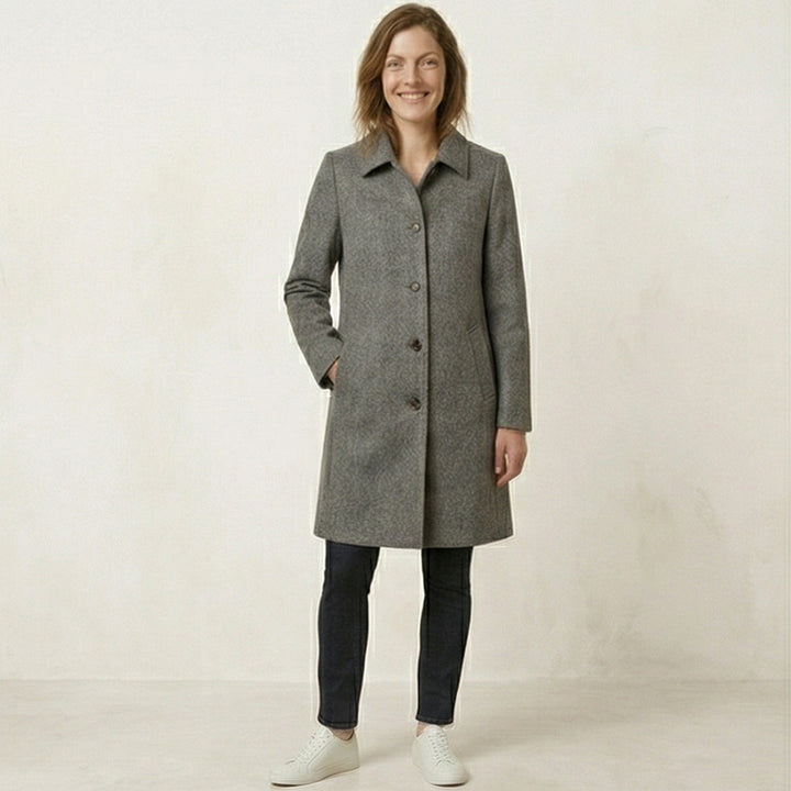 Button Front Coat