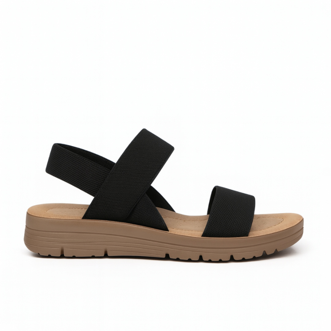 Double Strap Flatform Sandals