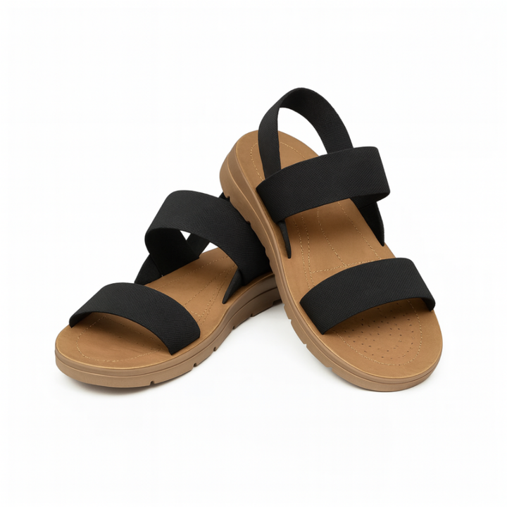 Double Strap Flatform Sandals