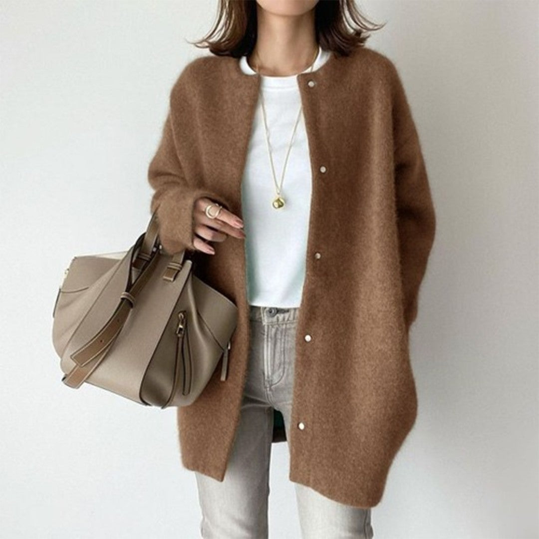Kimberly - Women's Elegant Relaxed Fit Warm Winter Cardigan