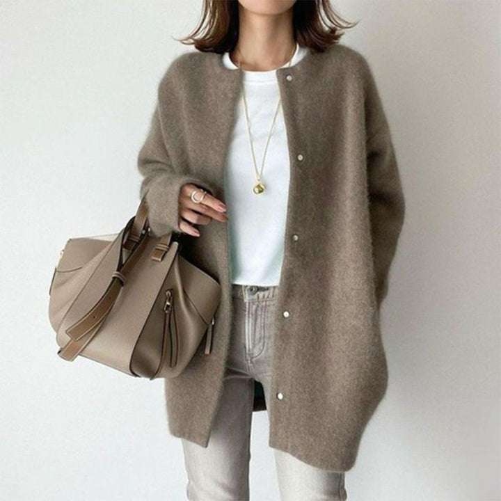 Kimberly - Women's Elegant Relaxed Fit Warm Winter Cardigan
