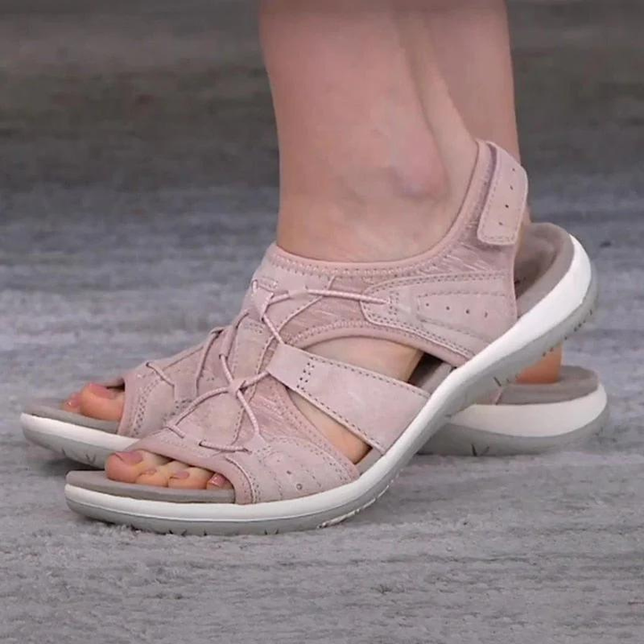 Adjustable Multi-Strap Flat Sandals