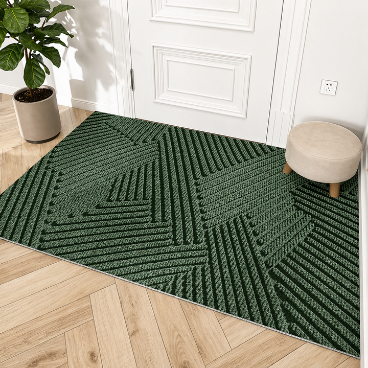 Textured Grip Door Mat | Dirt-Trapping Entry Design