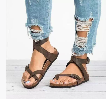 Casual Flat Strap Sandals