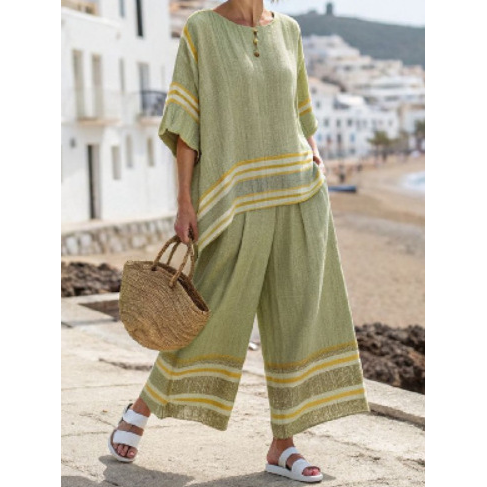 Relaxed Two-Piece Set